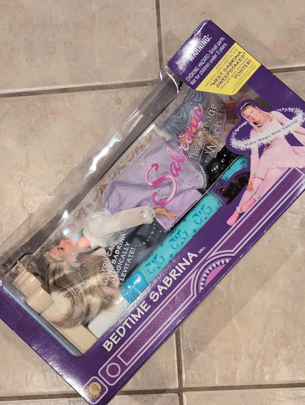 Sabrina the Teenage Witch Levitating Bedtime Sabrina Doll NIB
